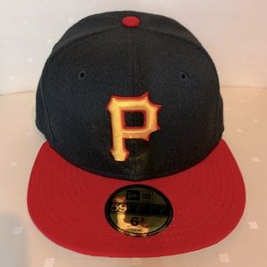 New Era Custom Youth Pirates Hat  6 3/4 59cm NWT